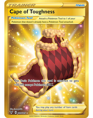Pokemon Cape of Toughness (Secret) (200) Lightly Played Holofoil
