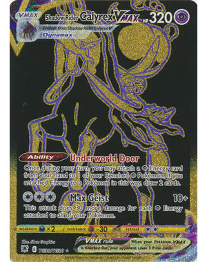 Pokemon Shadow Rider Calyrex VMAX (Secret) (TG30) Near Mint Holofoil