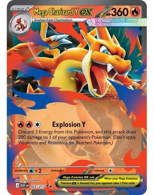 Pokemon Mega Charizard Y ex (022) Lightly Played Holofoil