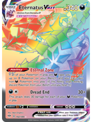 Pokemon Eternatus VMAX (Secret) (192) Lightly Played Holofoil
