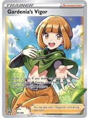 Pokemon Gardenia's Vigor (Full Art) (184) Lightly Played Holofoil