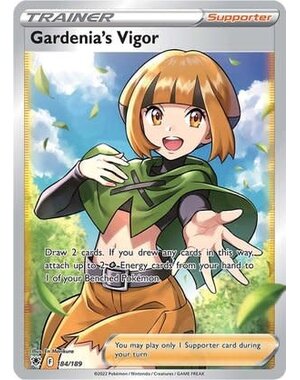Pokemon Gardenia's Vigor (Full Art) (184) Lightly Played Holofoil