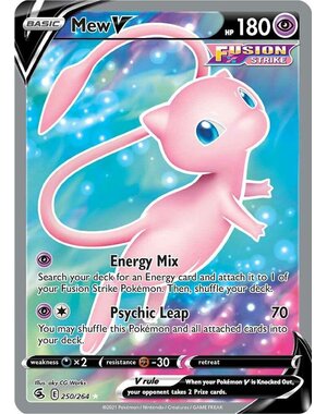 Pokemon Mew V (Full Art) (250) Near Mint Holofoil