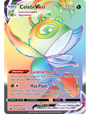 Pokemon Celebi VMAX (Secret) (199) Near Mint Holofoil