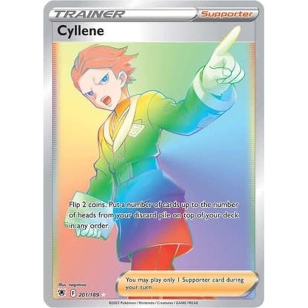 Pokemon Cyllene (Secret) (201) Lightly Played