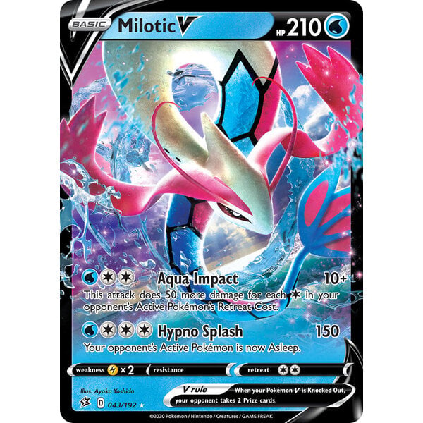 Pokemon Milotic V (043) Lightly Played Holofoil
