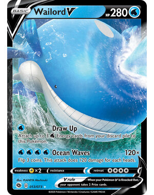 Pokemon Wailord V (013) Lightly Played Holofoil