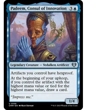 Magic: The Gathering Padeem, Consul of Innovation (059) Lightly Played Foil