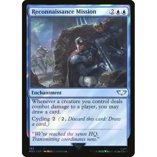 Magic: The Gathering Reconnaissance Mission (Surge Foil) (193) Lightly Played Foil