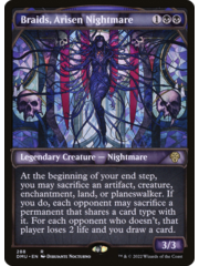 Magic: The Gathering Braids, Arisen Nightmare (Showcase) (288) Lightly Played Foil