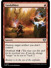 Magic: The Gathering Vandalblast (267) Lightly Played Foil