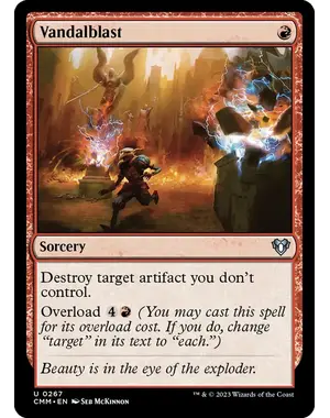 Magic: The Gathering Vandalblast (267) Lightly Played Foil