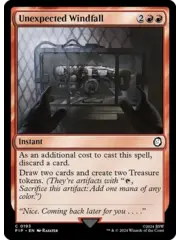 Magic: The Gathering Unexpected Windfall (193) Lightly Played