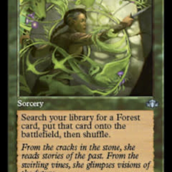 Magic: The Gathering Nature's Lore (Retro Frame) (346) Lightly Played Foil