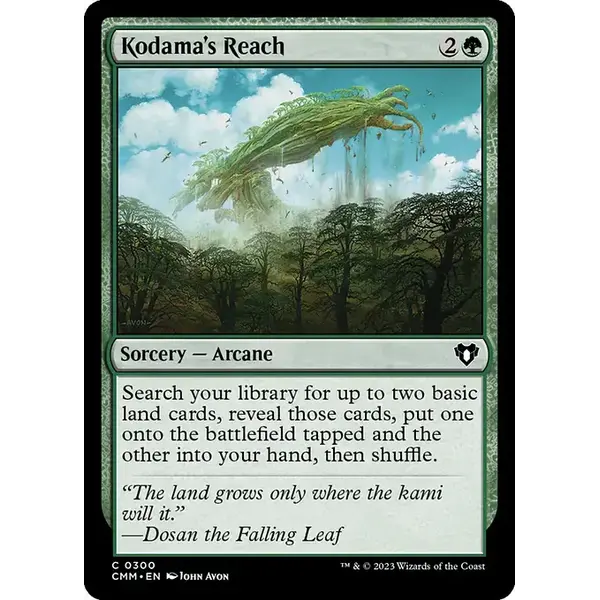 Magic: The Gathering Kodama's Reach (300) Lightly Played Foil