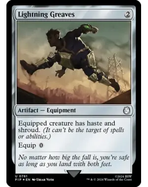 Magic: The Gathering Lightning Greaves (233) Lightly Played