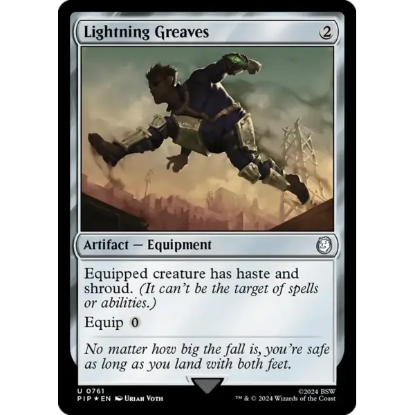 Magic: The Gathering Lightning Greaves (233) Lightly Played