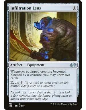 Magic: The Gathering Infiltration Lens (777) Lightly Played