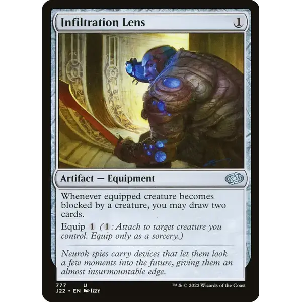 Magic: The Gathering Infiltration Lens (777) Lightly Played