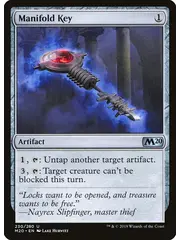 Magic: The Gathering Manifold Key (230) Lightly Played Foil