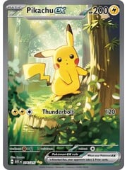 Pokemon Pikachu ex (276) Near Mint Holofoil