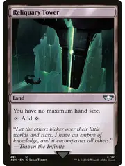 Magic: The Gathering Reliquary Tower (291) Lightly Played