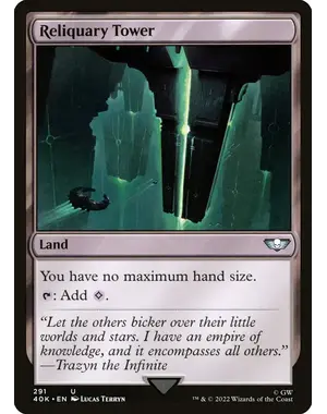 Magic: The Gathering Reliquary Tower (291) Lightly Played