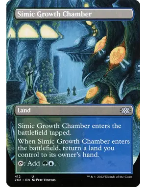 Magic: The Gathering Simic Growth Chamber (Borderless) (412) Lightly Played