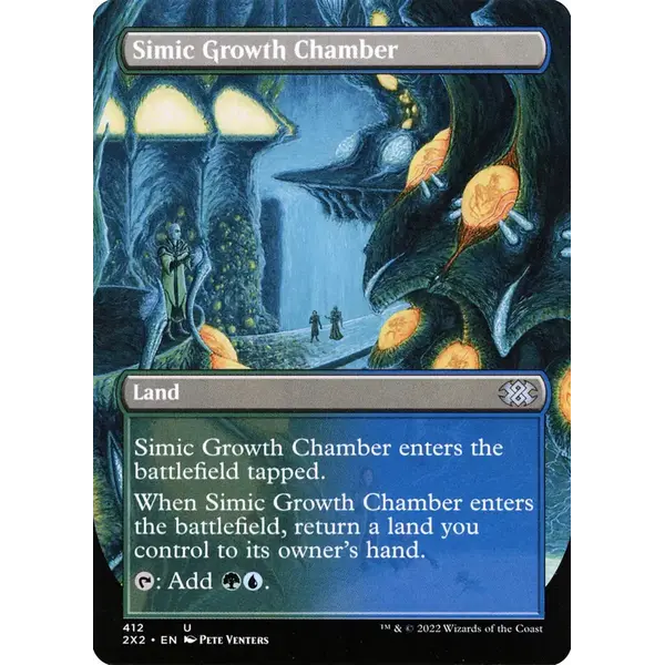 Magic: The Gathering Simic Growth Chamber (Borderless) (412) Lightly Played