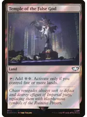 Magic: The Gathering Temple of the False God (Surge Foil) (300) Lightly PLayed Foil