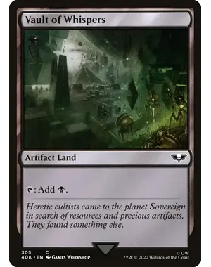 Magic: The Gathering Vault of Whispers (305) Lightly Played