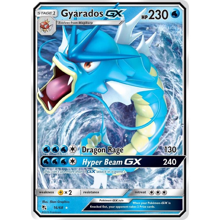 Pokemon Gyarados GX (016) Lightly Played Holofoil