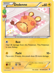 Pokemon Dedenne (RC10) Lightly Played Holofoil
