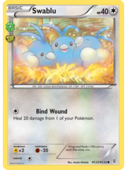 Pokemon Swablu (RC23) Lightly Played
