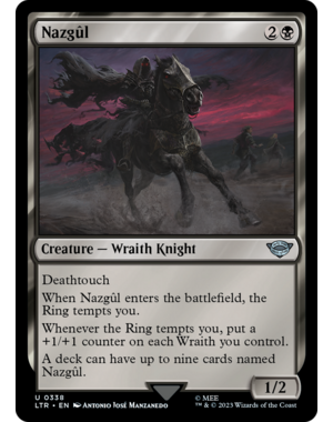 Magic: The Gathering Nazgul (338) Lightly Played