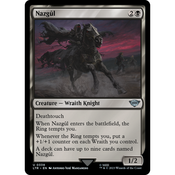 Magic: The Gathering Nazgul (338) Lightly Played