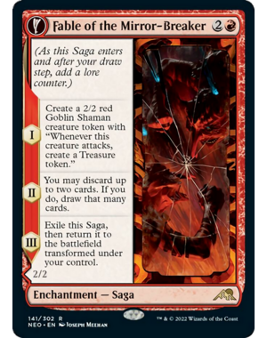 Magic: The Gathering Fable of the Mirror-Breaker (141) Lightly Played