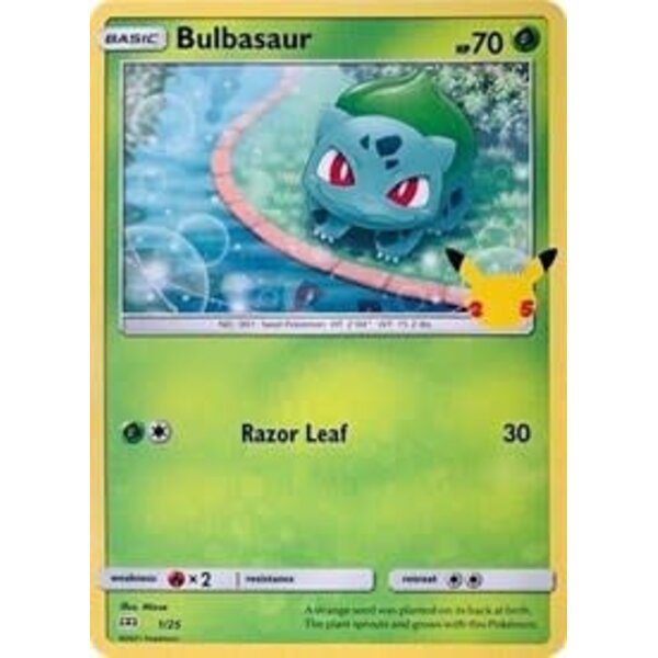 Pokemon Bulbasaur (001) Lightly Played Holofoil
