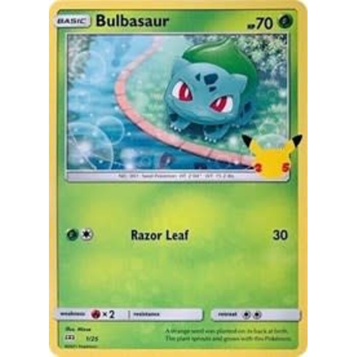Pokemon Bulbasaur (001) Lightly Played Holofoil