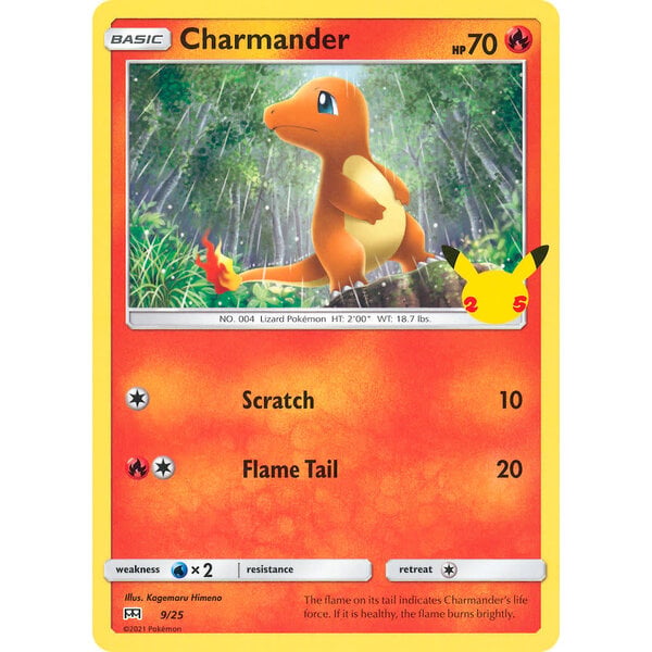 Pokemon Charmander (009) Lightly Played Holofoil