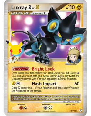 Pokemon Luxray GL LV.X (109) Lightly Played Holofoil