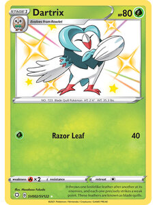 Pokemon Dartrix (SV002) Lightly Played Holofoil