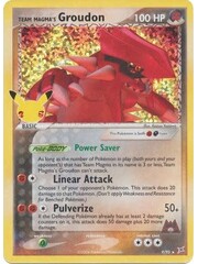 Pokemon Team Magma's Groudon (009) Lightly Played Holofoil