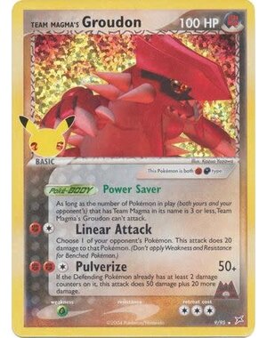 Pokemon Team Magma's Groudon (009) Lightly Played Holofoil