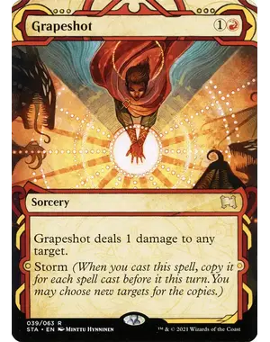 Magic: The Gathering Grapeshot (039) Lightly Played Foil