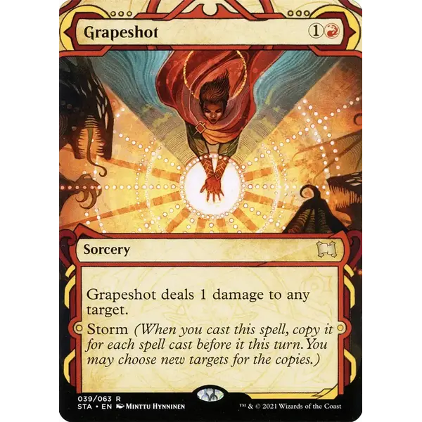 Magic: The Gathering Grapeshot (039) Lightly Played Foil