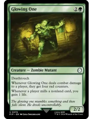 Magic: The Gathering Glowing One (076) Lightly Played Foil