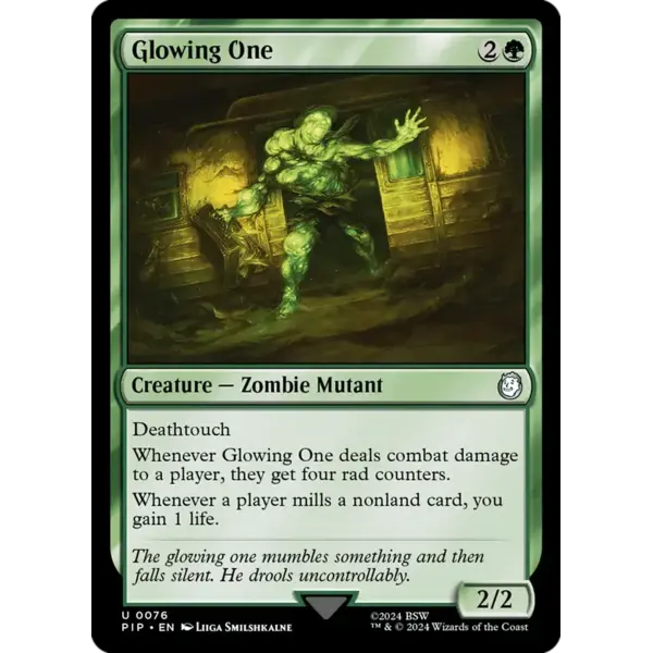 Magic: The Gathering Glowing One (076) Lightly Played Foil