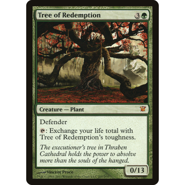 Magic: The Gathering Tree of Redemption (207) Lightly Played