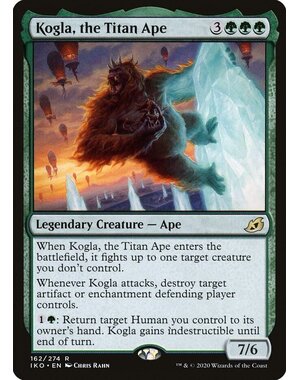 Magic: The Gathering Kogla, the Titan Ape (162) Lightly Played